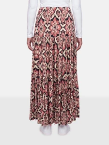 La DoubleJ Floral Print Maxi Skirt