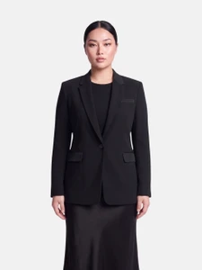 Rag & Bone Black Single Breasted Blazer