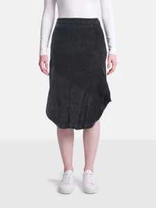 Vivienne Westwood Navy Denim Asymmetric Skirt