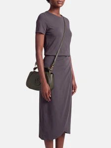 Gucci Khaki Leather Blondie Bag