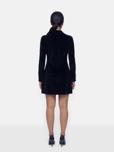 ME+EM Black Corduroy Long Sleeve Dress