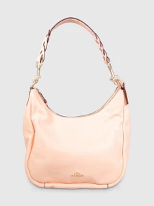Coach Peach Leather Jules Hobo Bag