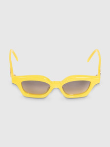 Loewe Yellow Square Gradient Sunglasses