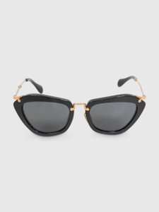 Miu Miu Black Butterfly SMU 10N Sunglasses