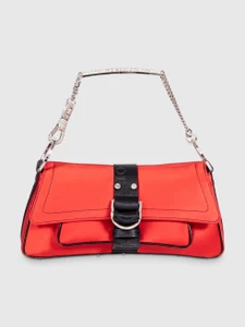 Dior Vintage 2003 Red Silk Hardcore Bag