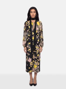 Diane Von Furstenberg Floral Silk Delphi Jumpsuit