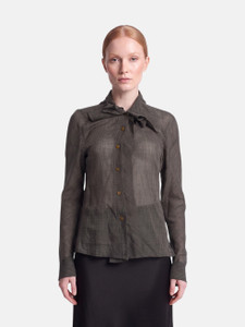 Vivienne Westwood Grey Sheer Blouse Vivienne Westwood Grey Sheer Blouse