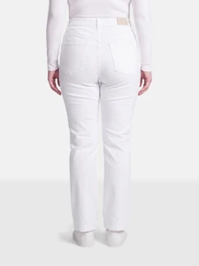Maje White Denim Straight Leg Jeans
