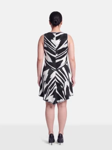 Missoni Zebra Pattern Mini Dress