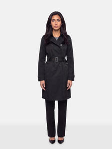Jil Sander Black Trench Coat