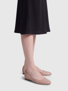 Chloé Beige Leather Lauren Flats Chloé Beige Leather Lauren Flats
