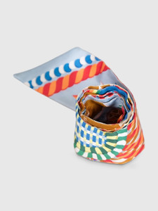 Hermès Epaulettes de Gala Silk Twilly Scarf