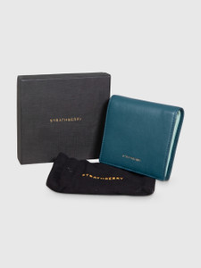 Strathberry Green Leather Walker Street Wallet Strathberry Green Leather Walker Street Wallet