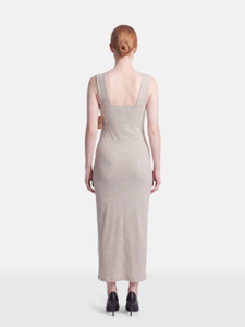Reformation Grey Rib Knit Kia Dress Reformation Grey Rib Knit Kia Dress