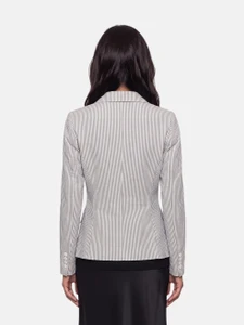 Smythe Blue Striped Blazer Smythe Blue Striped Blazer