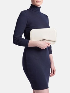 Givenchy White Patent Leather Clutch Givenchy White Patent Leather Clutch