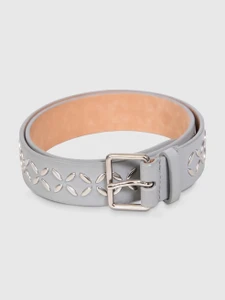 Alaïa Grey Studded Leather Belt Alaïa Grey Studded Leather Belt