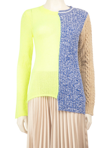Maison Margiela Patchwork Knit Jumper