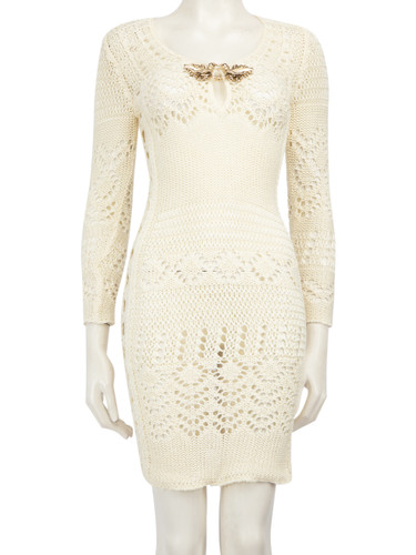 Emilio Pucci S/S 2011 Runway Ecru Crochet Dress