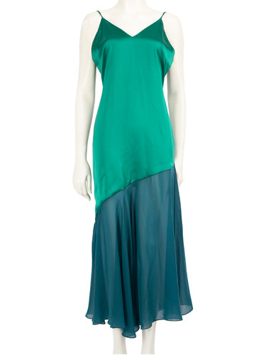 Racil Green Slip Maxi Dress