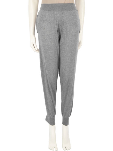 Stella McCartney Grey Wool Knitted Trousers