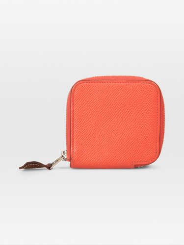 Hermès Salmon Pink Coin Pouch