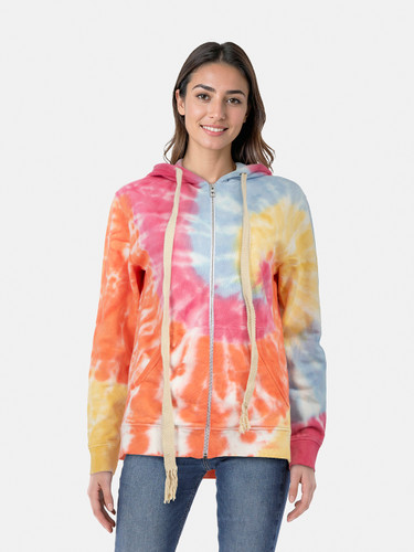 Loewe Loewe x Paula's Ibiza Tie Dye Zipped Hoodie