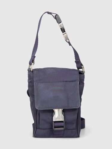 Prada Navy Nylon Convertible Bag