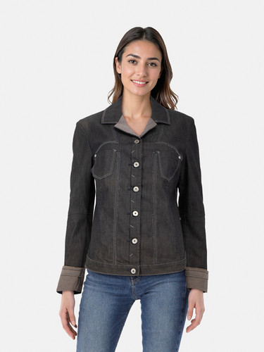Marithé + François Girbaud Grey Denim Jacket