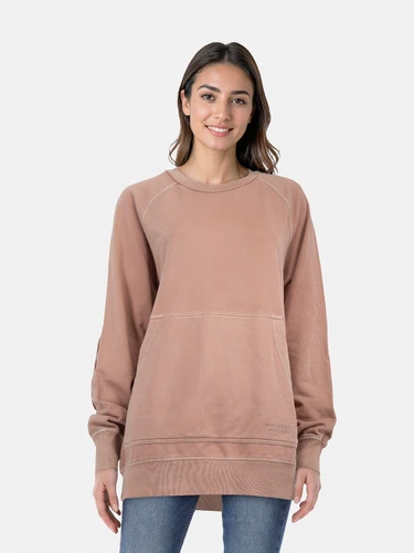 Burberry Pink Pouch Pocket Sweatshirt Burberry Pink Pouch Pocket Sweatshirt