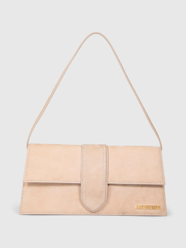 Jacquemus Brown Suede Le Bambino Long Bag