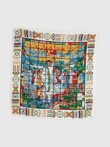 Harlequin Mondial Limited Edition “Stained Glass” Scarf
