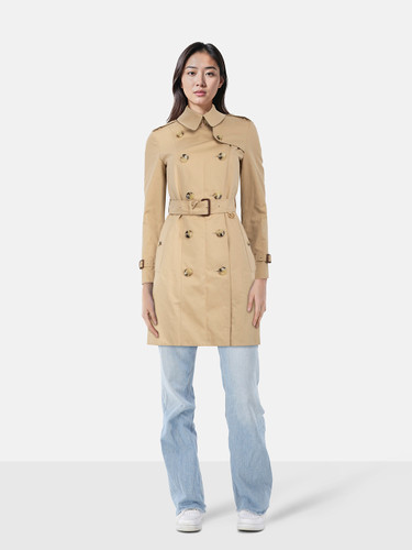 Burberry Beige The Chelsea Trench Coat