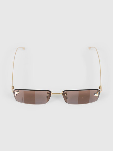 Second Hand Fendi Fendi First Crystal Rimless Sunglasses