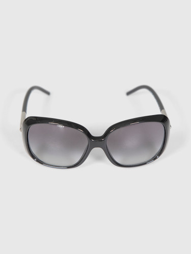 Burberry Black Gradient Oversized Sunglasses