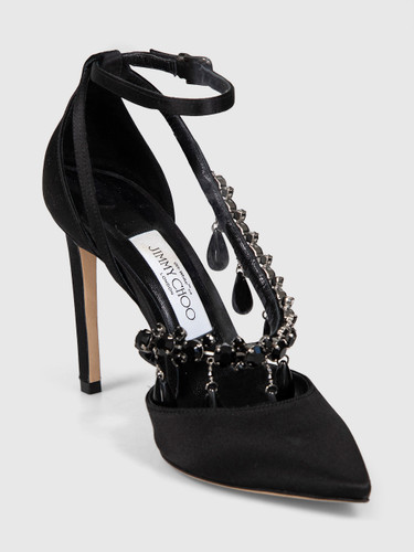 Jimmy Choo Black Victoria D’Orsay Heels