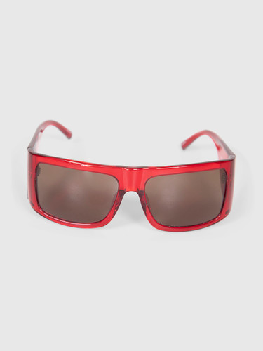 Linda Farrow Linda Farrow x The Attico Red Andre Sunglasses