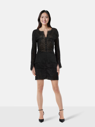 Chanel Vintage Runway F/W1999 Black Top & Skirt Set