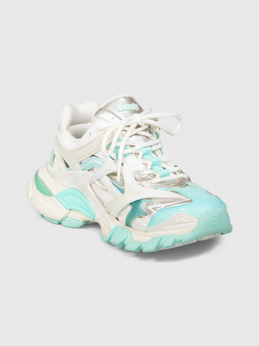 Balenciaga Track.2 Mint Chunky Trainers