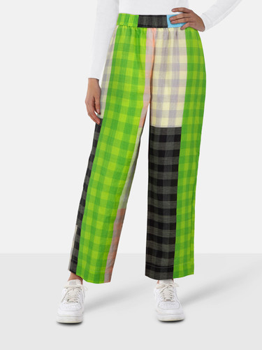 Stine Goya Tartan Pattern Trousers