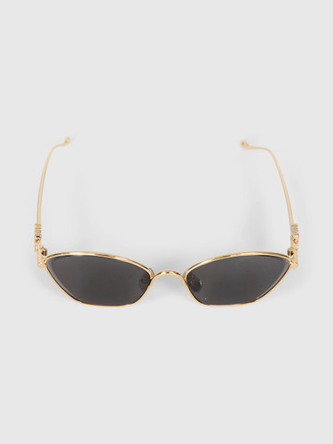 Loewe Gold Cat Eye Sunglasses