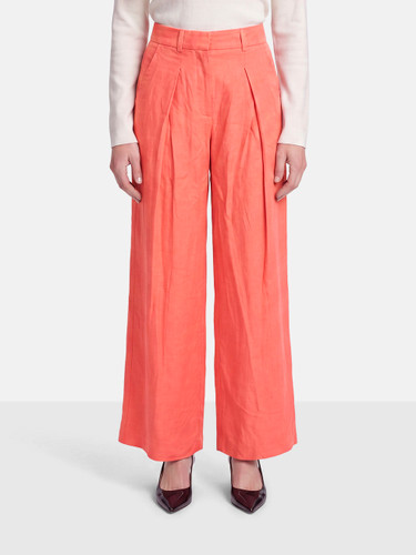 ME+EM Pink Wide Leg Trousers