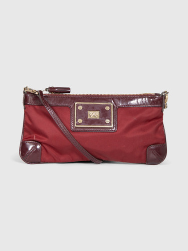 Anya Hindmarch Burgundy Crossbody Bag