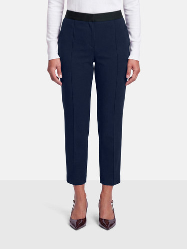 Céline Blue Wool Slim Trousers