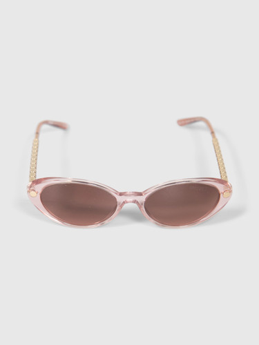 Versace Pink Oval Sunglasses