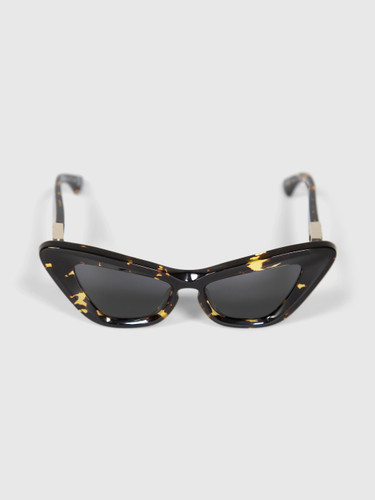 Burberry Dark Havana Tortoiseshell Cat Eye Sunglasses