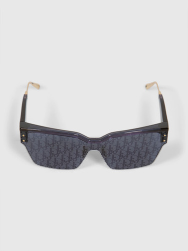 Dior Purple Shield Monogram Sunglasses
