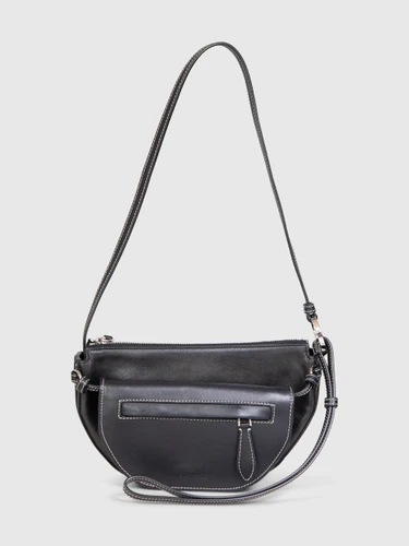 Burberry Leather Mini Double Olympia Bag