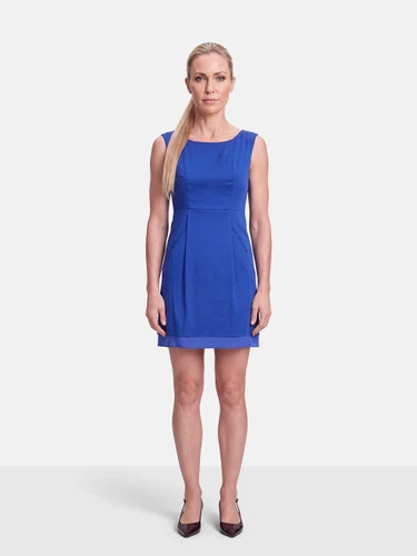 Acne Studios Blue Betty Fluid Mini Dress