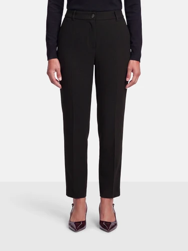 Dolce & Gabbana Black Mid Rise Slim Trousers